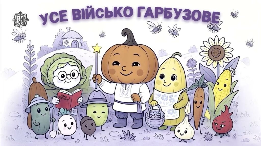🎃 Усе військо гарбузове ✨ казка для дітей
