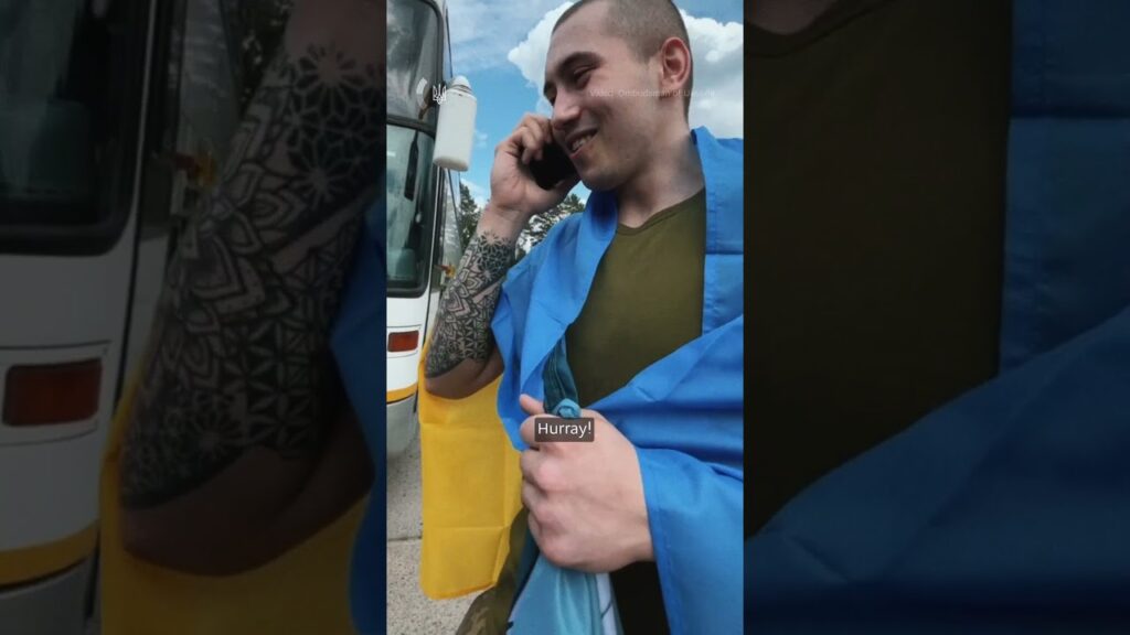 First calls of Ukrainians rescued from Russian captivity