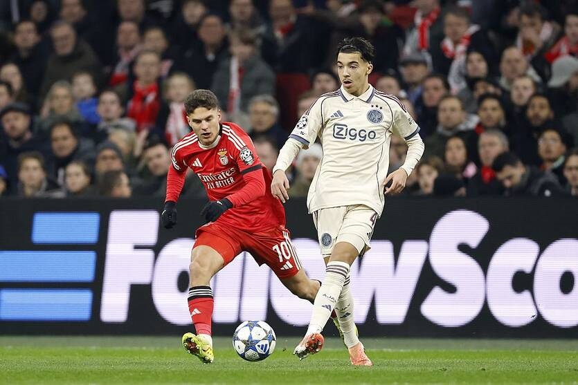 Новини спорту - Українці Бенфіки отримали оцінки за матч з Аяксом