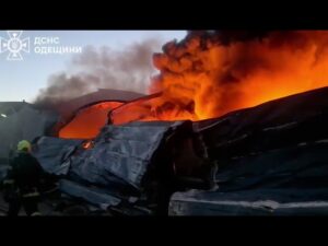 Одеса: рятувальники ліквідували наслідки атаки ударними безпілотниками