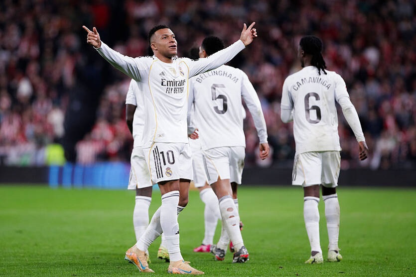 Новини спорту - Дубль Мбаппе допоміг Реалу розгромити Атлетік