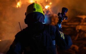 Новини Києва - Атака БпЛА: в Києві чути вибухи, здійнялася пожежа